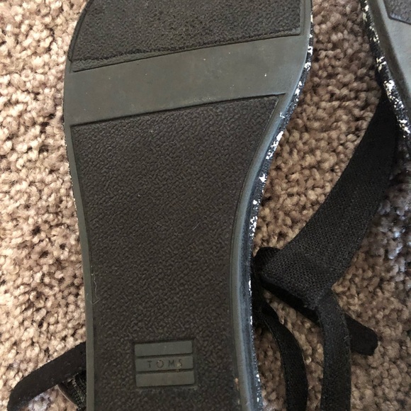 Toms tstrap black leopard sandals - Picture 5 of 5